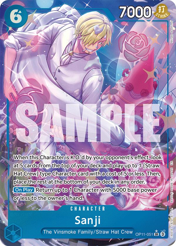 Sanji OP11-051 [ Inglese / Giapponese / Francese / Cinese Semplificato ]