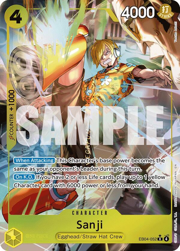 Sanji EB04-052 [ Inglese / Giapponese / Francese / Cinese Semplificato ]