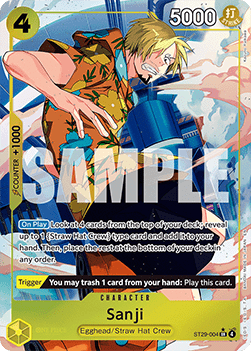 Sanji ST29-004 [ Inglese / Giapponese / Francese / Cinese Semplificato ]