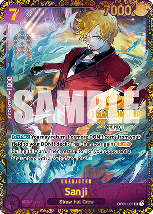 Sanji OP09-065 [ Inglese / Giapponese / Francese / Cinese Semplificato ]
