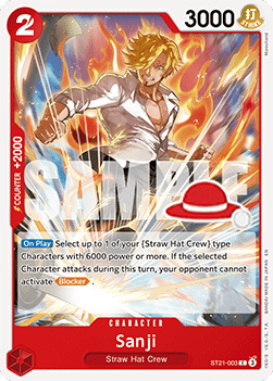 Sanji ST21-003 [ Inglese / Giapponese / Francese / Cinese Semplificato ]