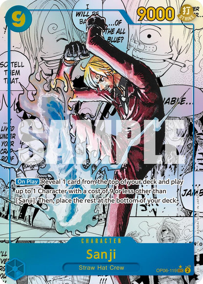 Sanji OP06-119 [ Inglese / Giapponese / Francese / Cinese Semplificato ]