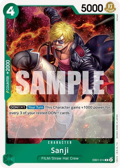 Sanji EB01-014 [ Inglese / Giapponese / Francese / Cinese Semplificato ]