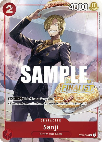 Sanji ST01-004 [ Inglese / Giapponese / Francese / Cinese Semplificato ]