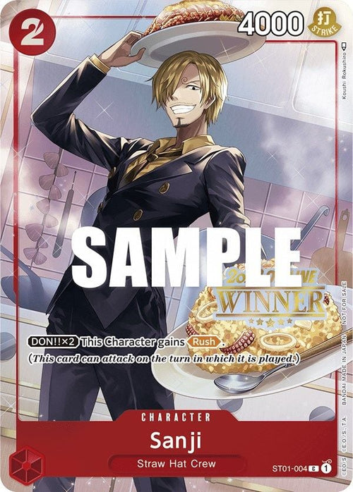 Sanji ST01-004 [ Inglese / Giapponese / Francese / Cinese Semplificato ]