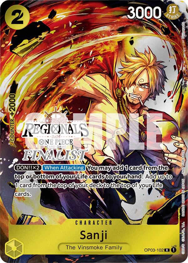 Sanji OP03-102 [ Inglese / Giapponese / Francese / Cinese Semplificato ]