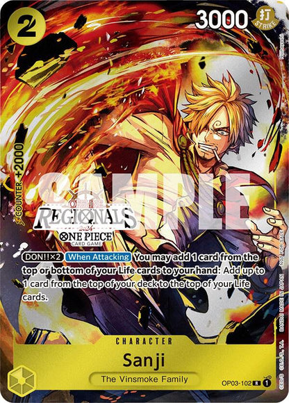 Sanji OP03-102 [ Inglese / Giapponese / Francese / Cinese Semplificato ]