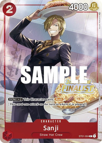 Sanji ST01-004 [ Inglese / Giapponese / Francese / Cinese Semplificato ]