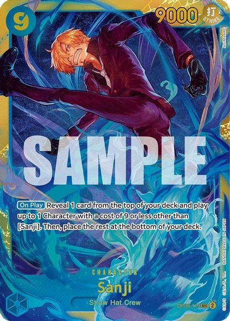 Sanji OP06-119 [ Inglese / Giapponese / Francese / Cinese Semplificato ]