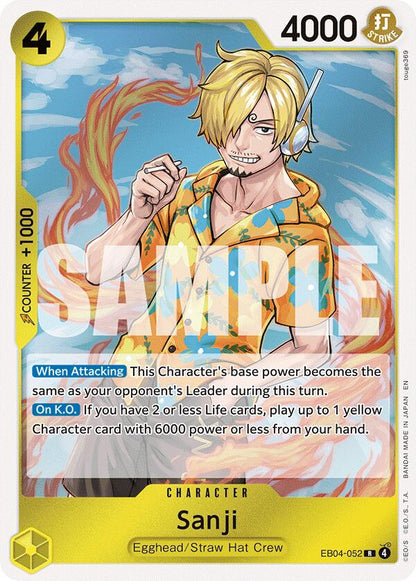 Sanji EB04-052 [ Inglese / Giapponese / Francese / Cinese Semplificato ]