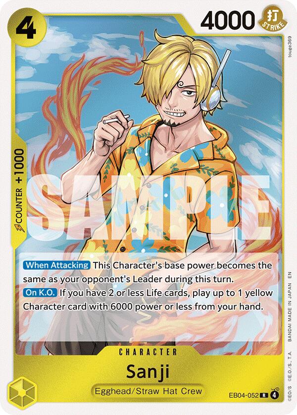 Sanji EB04-052 [ Inglese / Giapponese / Francese / Cinese Semplificato ]