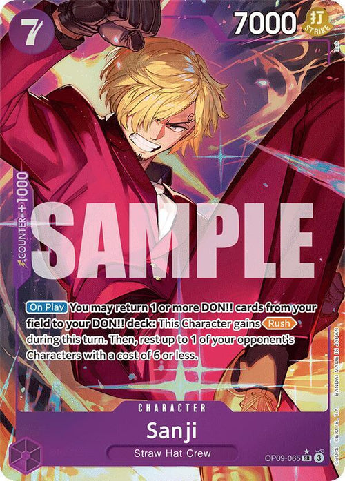 Sanji OP09-065 [ Inglese / Giapponese / Francese / Cinese Semplificato ]