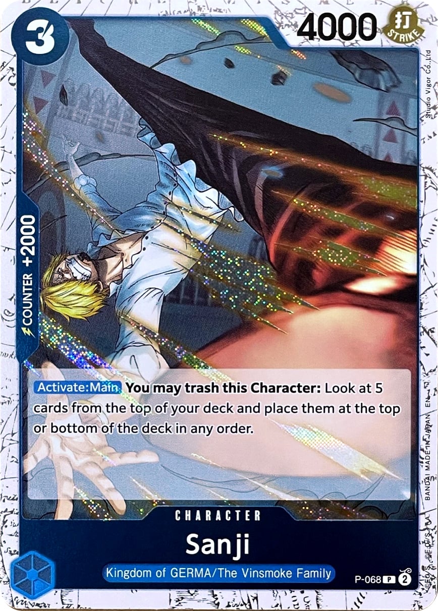 Sanji P-068 [ Inglese / Giapponese / Francese / Cinese Semplificato ]