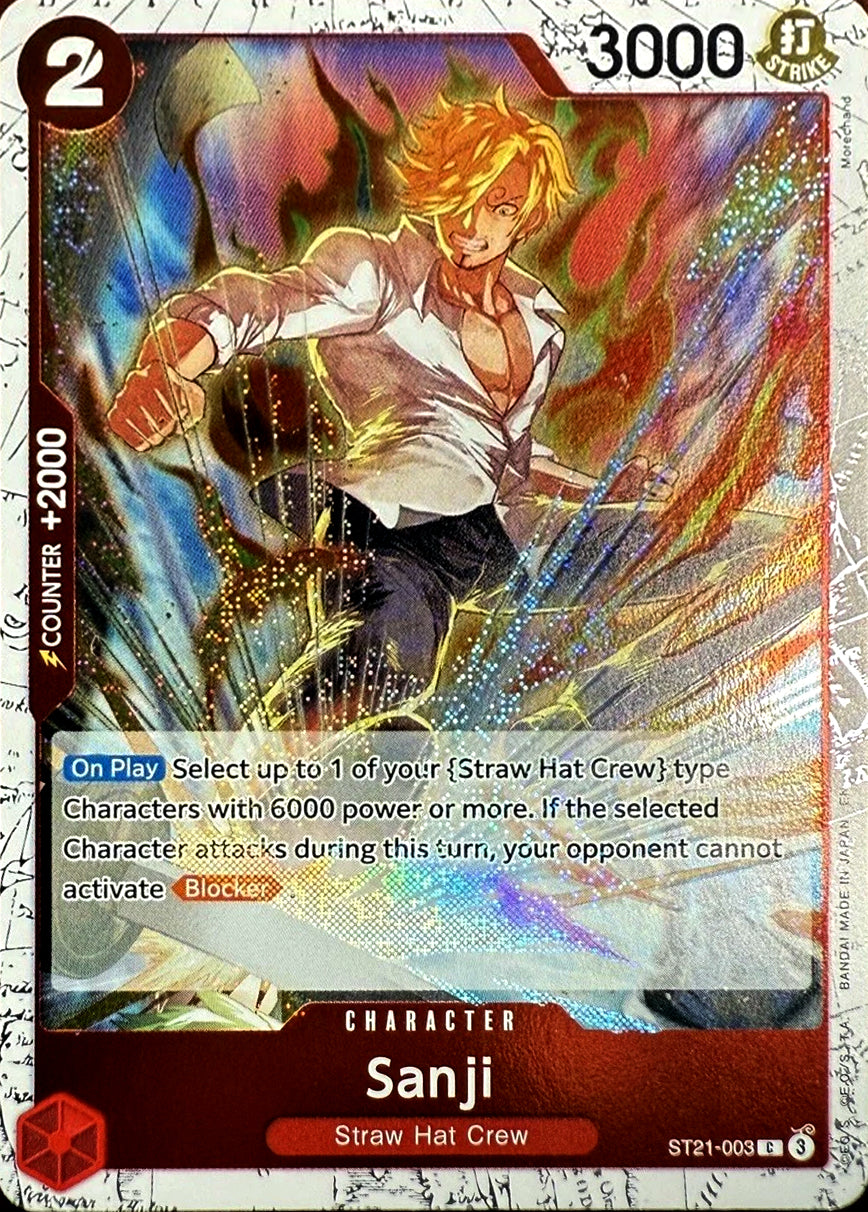 Sanji ST21-003 [ Inglese / Giapponese / Francese / Cinese Semplificato ]