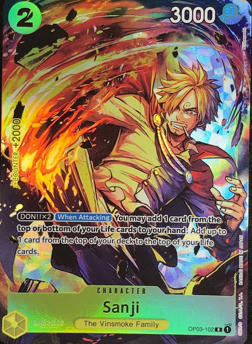 Sanji OP03-102 [ Inglese / Giapponese / Francese / Cinese Semplificato ]