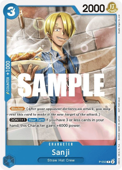 Sanji P-050 [ Inglese / Giapponese / Francese / Cinese Semplificato ]