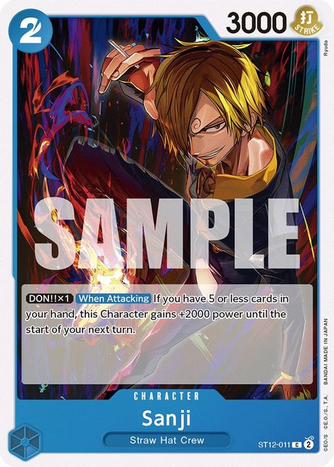 Sanji ST12-011 [ Inglese / Giapponese / Francese / Cinese Semplificato ]
