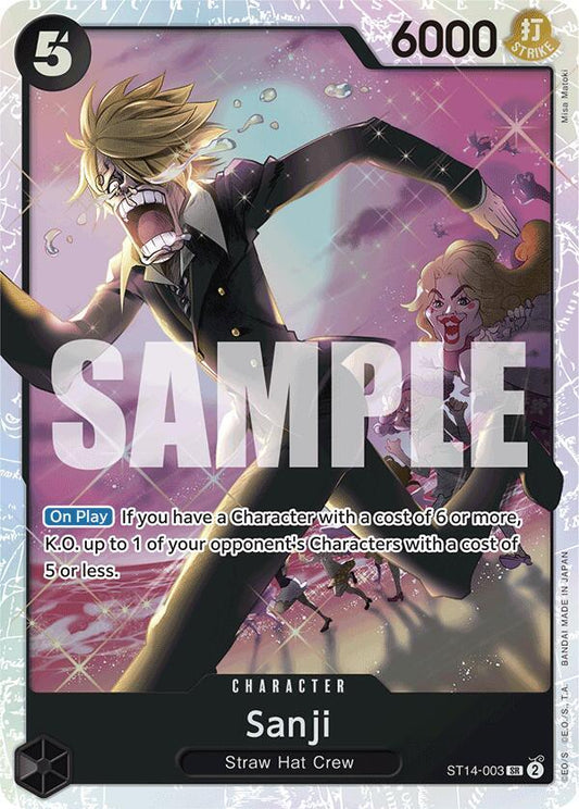 Sanji ST14-003 [ Inglese / Giapponese / Francese / Cinese Semplificato ]