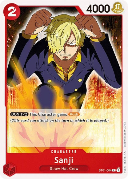 Sanji ST01-004 [ Inglese / Giapponese / Francese / Cinese Semplificato ]