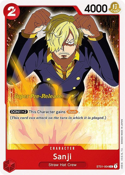 Sanji ST01-004 [ Inglese / Giapponese / Francese / Cinese Semplificato ]