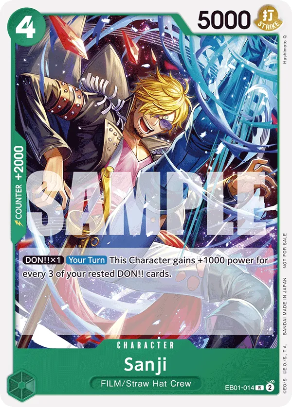 Sanji EB01-014 [ Inglese / Giapponese / Francese / Cinese Semplificato ]