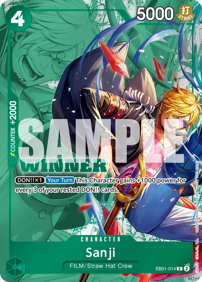 Sanji EB01-014 [ Inglese / Giapponese / Francese / Cinese Semplificato ]