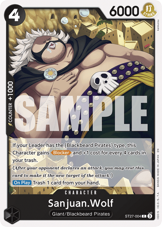 Sanjuan Wolf ST27-004 [ Inglese / Giapponese / Francese / Cinese Semplificato ]