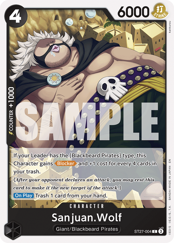 Sanjuan Wolf ST27-004 [ Inglese / Giapponese / Francese / Cinese Semplificato ]