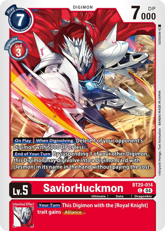SaviorHuckmon BT20-014 [ Inglese / Giapponese ]