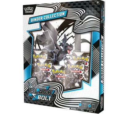 PKM - Scarlet & Violet 10.5 - Black Bolt - Binder Collection Zekrom - EN INGLESE COLLEZIONE CON RACCOGLITORE LUCE NERA ARRIVO PREVISTO: 18-07-2025