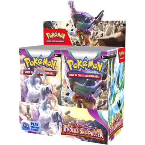 Pokémon Scarlatto & Violetto: Evoluzioni a Paldea - Display 36 Buste ITA