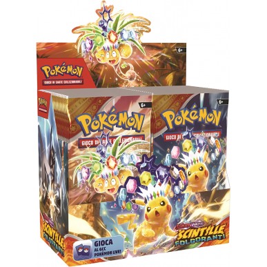 Pokémon Scarlatto & Violetto Scintille Folgoranti Display 36 Buste ITA