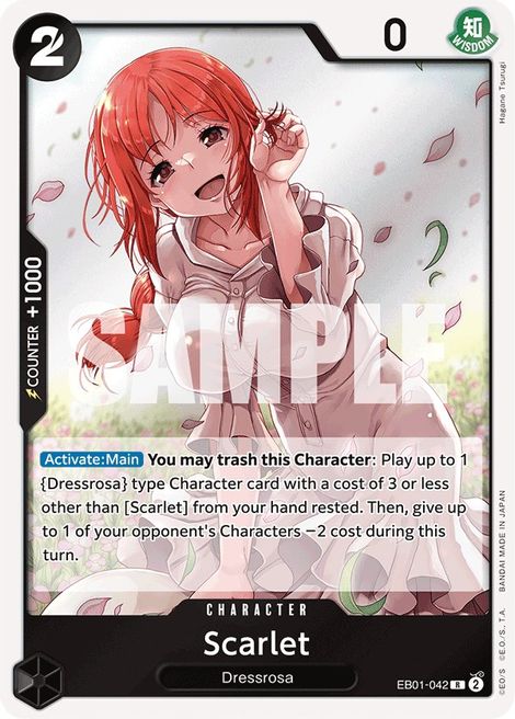 Scarlet EB01-042 [ Inglese / Giapponese / Francese / Cinese Semplificato ]