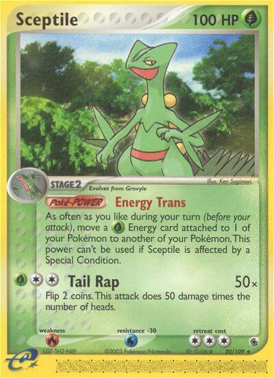 Sceptile - EX Rubino & Zaffiro 20/109 [ Italiano / Inglese ]