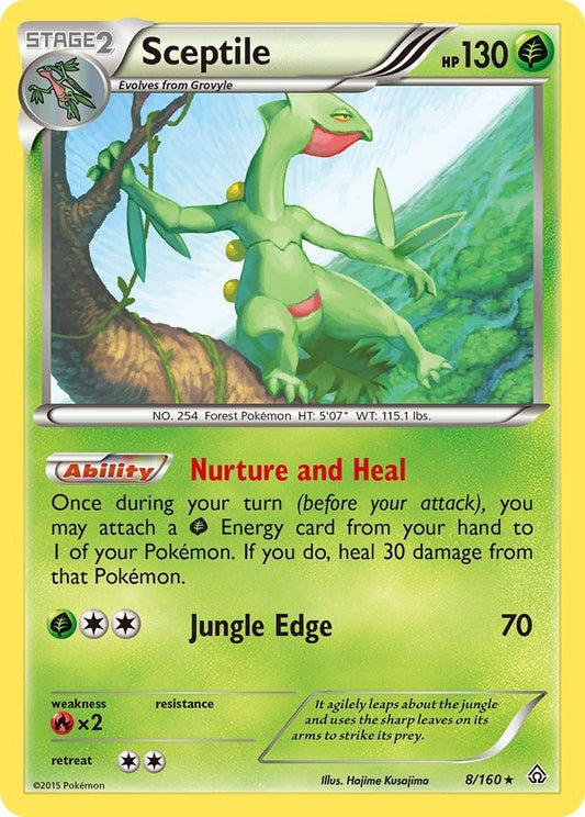 Sceptile - Scontro Primordiale 8/160 [ Italiano / Inglese ]