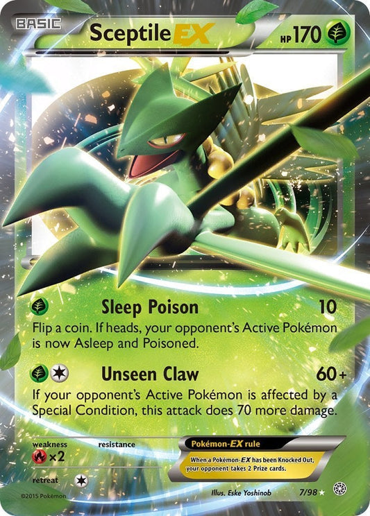 Sceptile EX - Antiche Origini 7/98 [ Italiano / Inglese ]