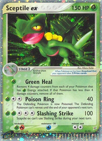Sceptile ex - EX Team Magma vs Team Idro 93/95 [ Italiano / Inglese ]