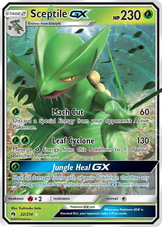 Sceptile GX - Tuoni Perduti 022/214 [ Italiano / Inglese ]