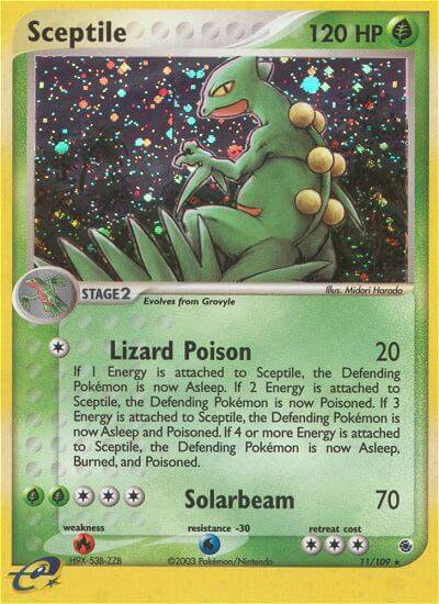 Sceptile - EX Rubino & Zaffiro 11/109 [ Italiano / Inglese ]