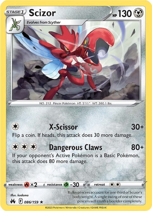 Scizor - Zenit Regale 086/159 [ Italiano / Inglese ]
