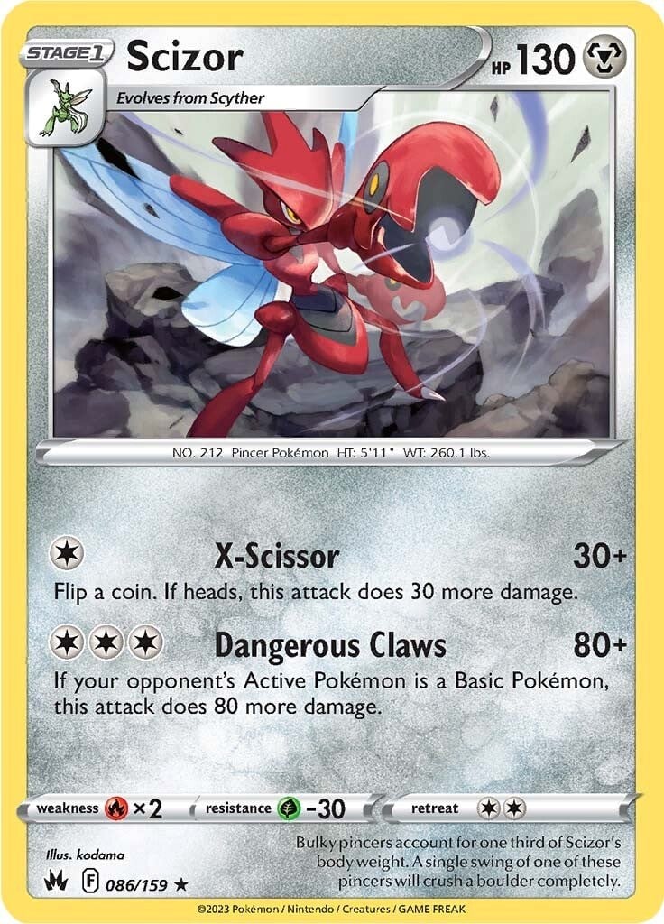 Scizor - Zenit Regale 086/159 [ Italiano / Inglese ]