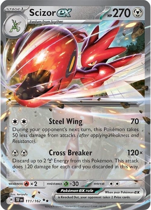 Scizor-ex - Cronoforze 111/162 [ Italiano ]