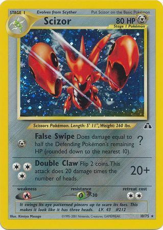 Scizor - Neo Discovery 29/75 [ Italiano / Inglese ]