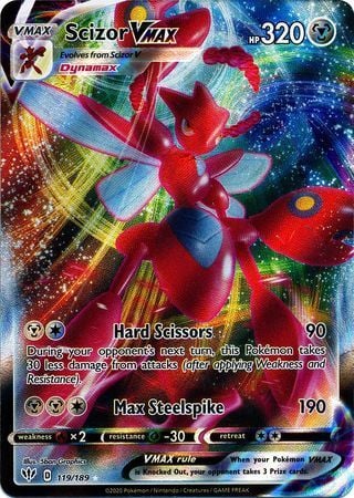 Scizor VMAX - Fiamme Oscure 119/189 [ Italiano / Inglese ]