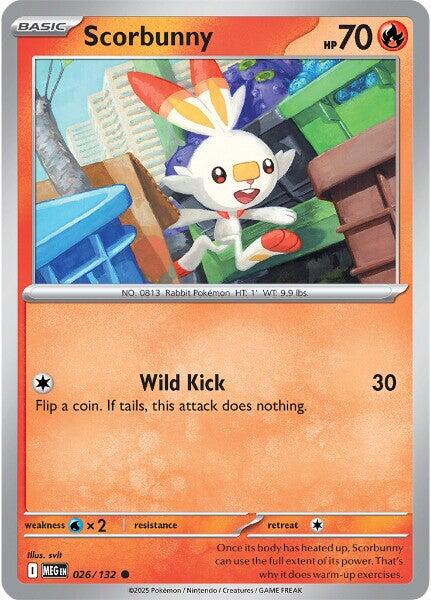 Scorbunny - Megaevoluzione 026/132 [ Italiano ]