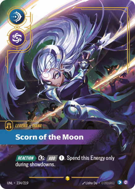 Diana - Scorn of the Moon (RARE) [ Inglese / Cinese Semplificato ]
