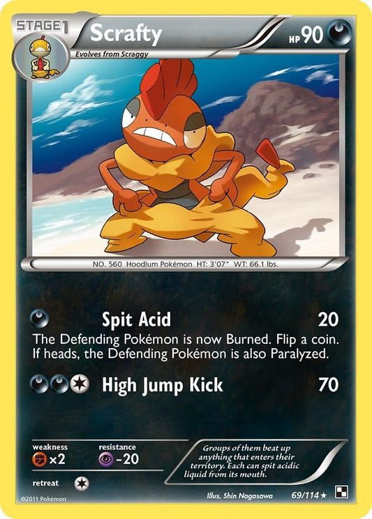 Scrafty - Nero e Bianco 69/114 [ Italiano / Inglese ]