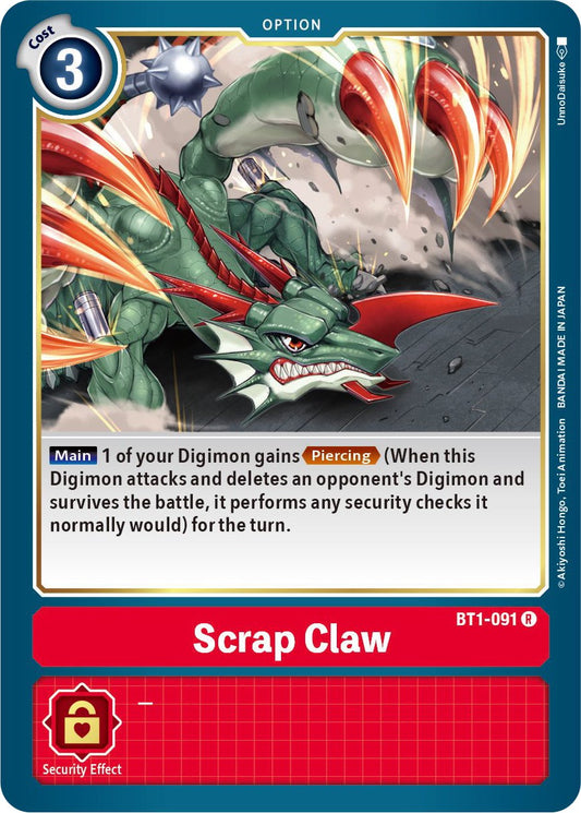 Scrap Claw BT1-091 [ Inglese / Giapponese ]