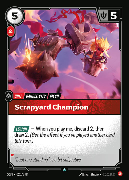 Scrapyard Champion (Uncommon) [ Inglese / Cinese Semplificato ]