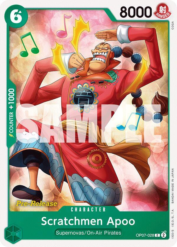 Scratchmen Apoo OP07-028 [ Inglese / Giapponese / Francese / Cinese Semplificato ]